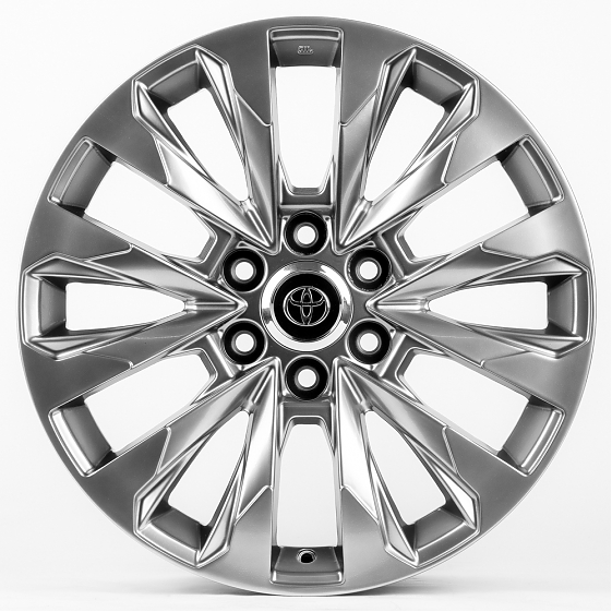 Литые диски 81517 Toyota/Lexus 1183D-SL074 20 J8 ET60 6x139.7 95.1 серебро тёмное: Фото 1