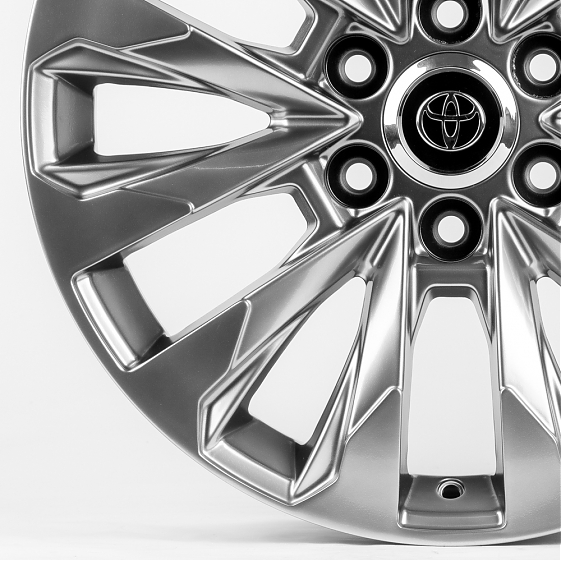 Литые диски 81517 Toyota/Lexus 1183D-SL074 20 J8 ET60 6x139.7 95.1 серебро тёмное: Фото 3