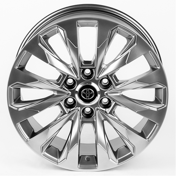 Литые диски 81517 Toyota/Lexus 1183D-SL074 20 J8 ET60 6x139.7 95.1 серебро тёмное: Фото 4