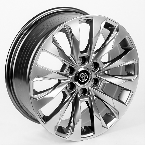 Литые диски 81517 Toyota/Lexus 1183D-SL074 20 J8 ET60 6x139.7 95.1 серебро тёмное: Фото 6