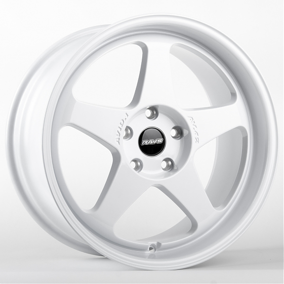 Литые диски 81076 Rays E6221-DS194 18 J9.5 ET35 5x114.3 73.1 белый: Фото 4