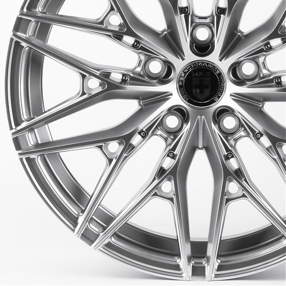 Литые диски 81773 HRE FC003-FG564 17 J7 ET35 5x108 73.1 серебро тёмное: Фото 2