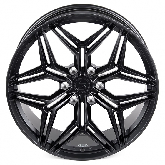 Кованые диски H231027A SKILL SV185-DS235 22 J9 ET19 6x139.7 77.8 чёрный матовый: Фото 3