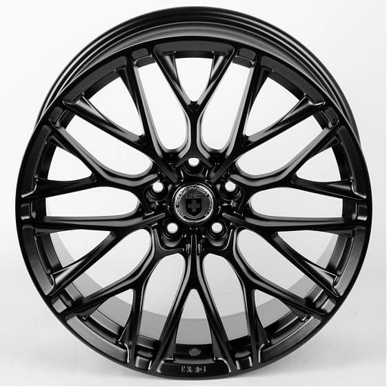Литые диски 80443 HRE JT088-9-SB384 19 J8.5 ET35 5x100 73.1 чёрный: Фото 3
