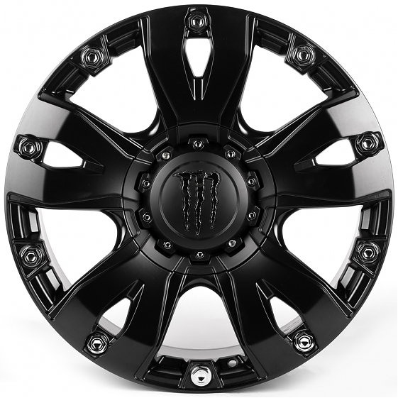 Литые диски 81961 Monster iV-542-SM201 20 J9 ET35 5x139.7/5x150 110.2 чёрный матовый: Фото 1