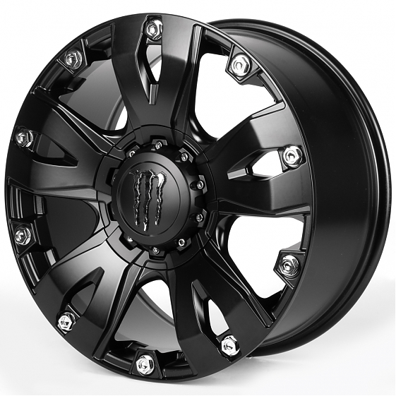 Литые диски 81961 Monster iV-542-SM201 20 J9 ET35 5x139.7/5x150 110.2 чёрный матовый: Фото 5