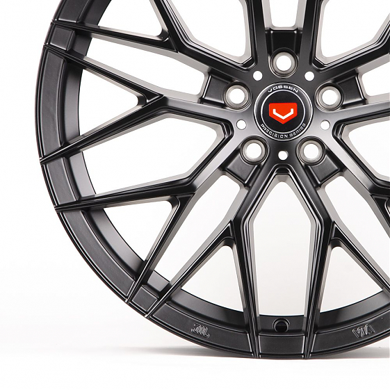 Литые диски 80575 Vossen DQ019 18 J8 ET35 5x100 56.6 чёрный матовый: Фото 2