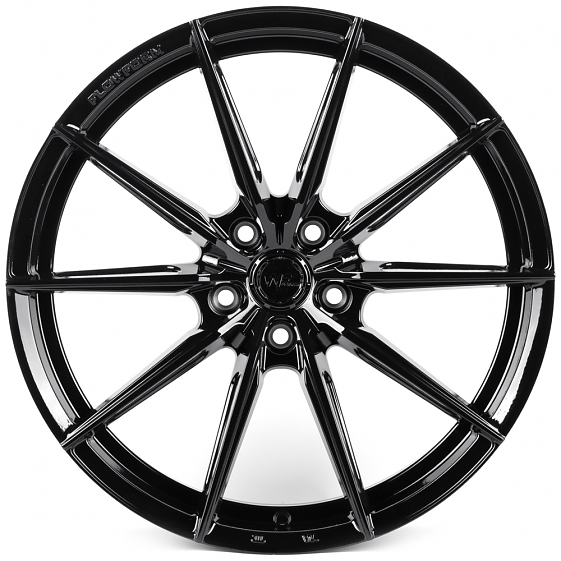 Литые диски 82623 WF XF005 19 J8.5 ET35 5x114.3 73.1 чёрный глянцевый: Фото 1