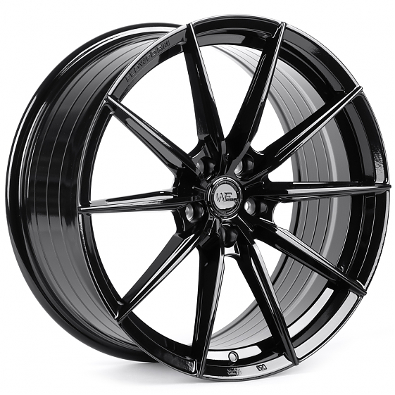 Литые диски 82623 WF XF005 19 J8.5 ET35 5x114.3 73.1 чёрный глянцевый: Фото 4