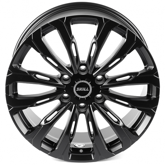 Кованые диски H241229C SKILL SV671-SL221 20 J9 ET50 6x139.7 95.1 чёрный матовый: Фото 3