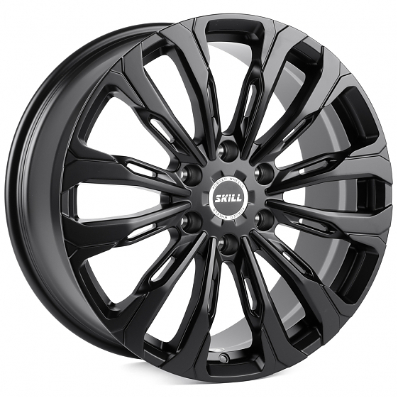 Кованые диски H241229C SKILL SV671-SL221 20 J9 ET50 6x139.7 95.1 чёрный матовый: Фото 4