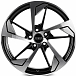 Кованые диски 0923-33 PTRACING FG430X-CS380 18 J8 ET35 5x112 66.45 чёрный + полированные спицы