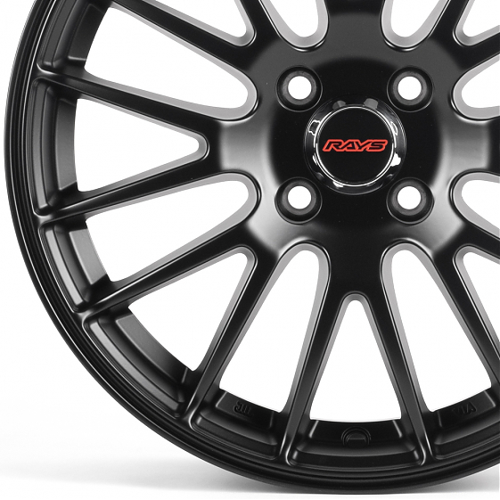 Литые диски 81611 Rays TC43-CT467 16 J6.5 ET42 4x100 54.1 чёрный матовый: Фото 2