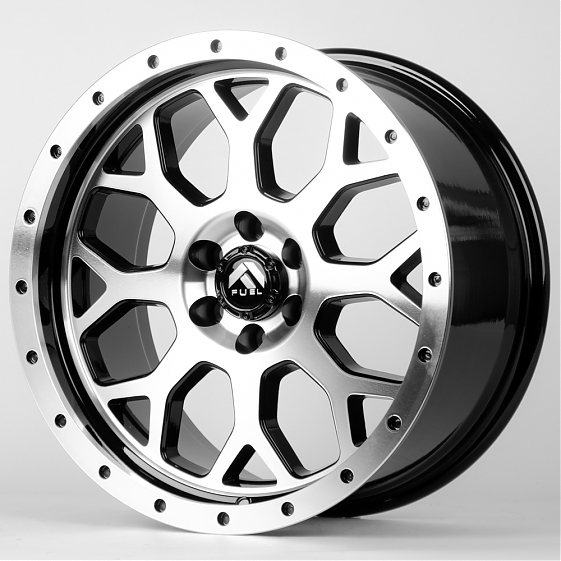 Литые диски 80450 FUEL JT093-CT355 18 J8.5 ET15 6x114.3 66.1 чёрный: Фото 6