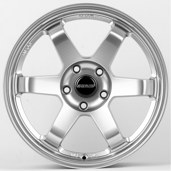 Литые диски 80583 Rays E500-SL043 17 J8 ET35 5x114.3 73.1 серебро тёмное: Фото 1