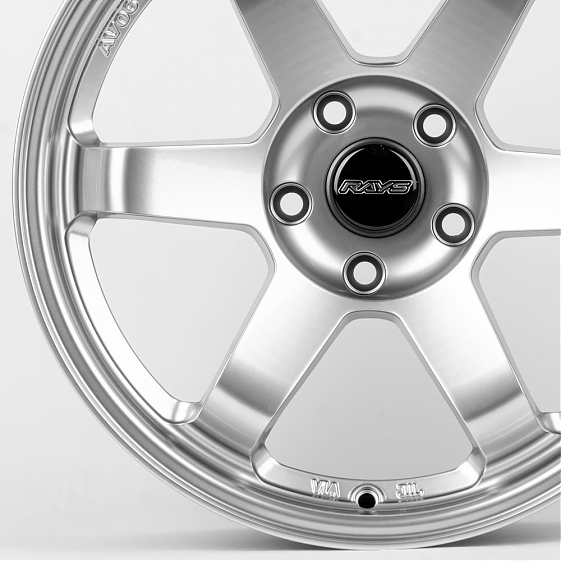 Литые диски 80583 Rays E500-SL043 17 J8 ET35 5x114.3 73.1 серебро тёмное: Фото 2
