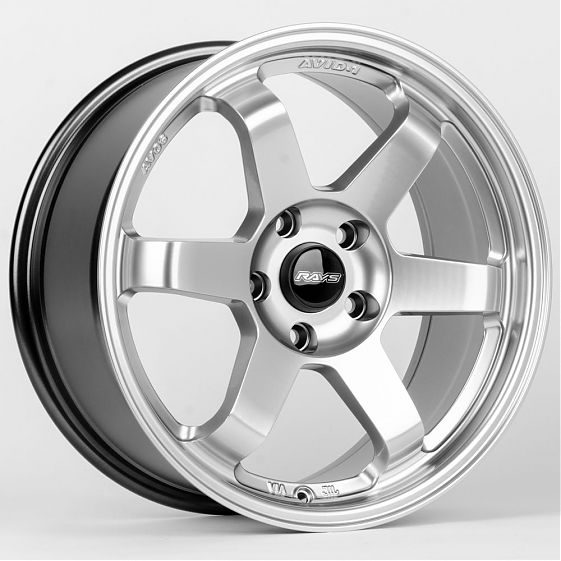 Литые диски 80583 Rays E500-SL043 17 J8 ET35 5x114.3 73.1 серебро тёмное: Фото 4