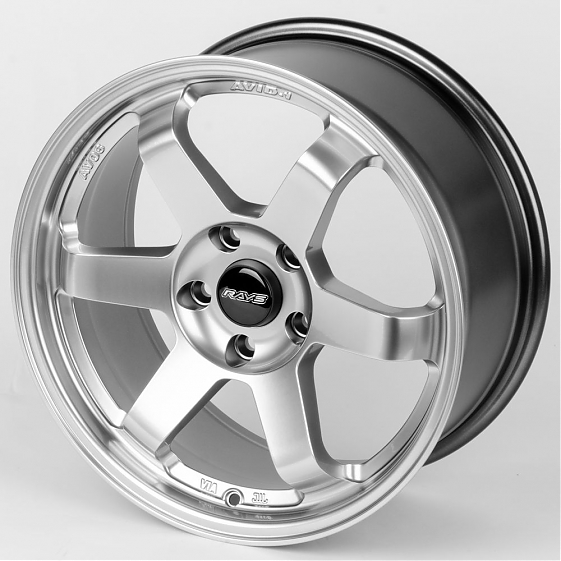 Литые диски 80583 Rays E500-SL043 17 J8 ET35 5x114.3 73.1 серебро тёмное: Фото 6