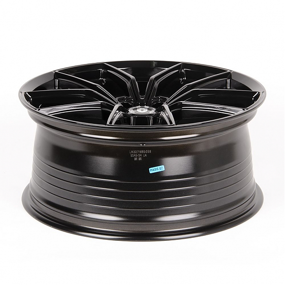 Литые диски 80687 HRE LK027-DS204 19 J8.5 ET35 5x114.3 73.1 чёрный глянцевый: Фото 7