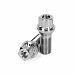 Болт секрет 90122 SKILL ST203 конус 14x1,25 28mm серебро