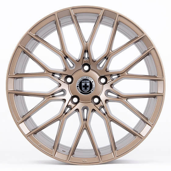 Литые диски 80718 HRE BY03-CT354 18 J8 ET35 5x114.3 73.1 бронза: Фото 1