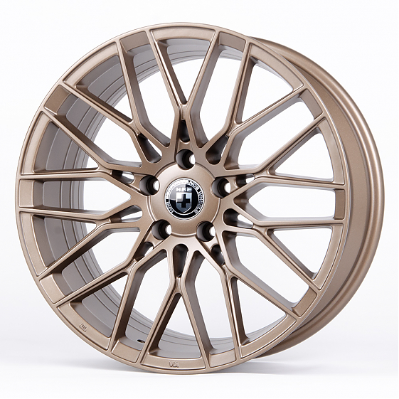 Литые диски 80718 HRE BY03-CT354 18 J8 ET35 5x114.3 73.1 бронза: Фото 4