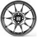 Литые диски 81431 Work 12243-FG412 15 J6.5 ET35 4x100 73.1 серебро тёмное