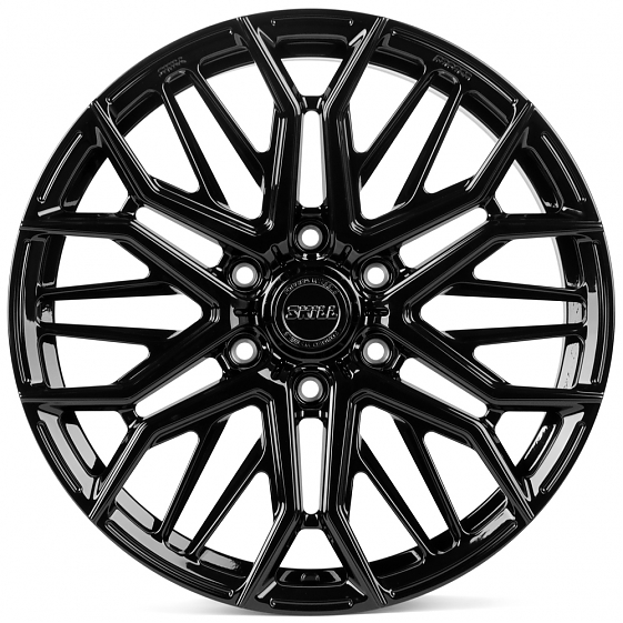Кованые диски H230907AF SKILL SL170-SV294 19 J8.5 ET36 5x112 66.6 зеркальная полировка: Фото 1
