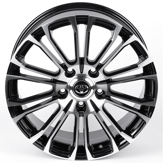 Литые диски 82337 Toyota/Lexus iV1125-CT538 21 J8.5 ET50 5x150 110.1 чёрный глянцевый + полированные: Фото 3