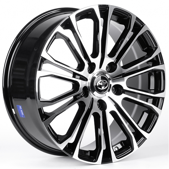 Литые диски 82337 Toyota/Lexus iV1125-CT538 21 J8.5 ET50 5x150 110.1 чёрный глянцевый + полированные: Фото 4