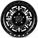 Литые диски 81965 FUEL iV-250-7-DS318 17 J9 ET-10 5x127 71.5 чёрный матовый