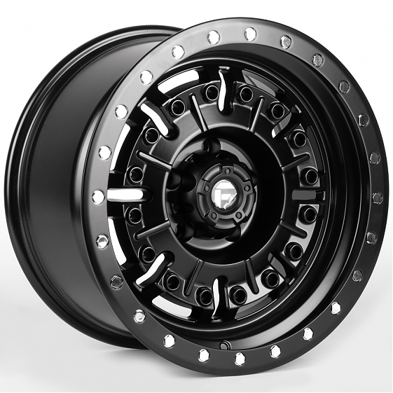 Литые диски 81965 FUEL iV-250-7-DS318 17 J9 ET-10 5x127 71.5 чёрный матовый: Фото 4