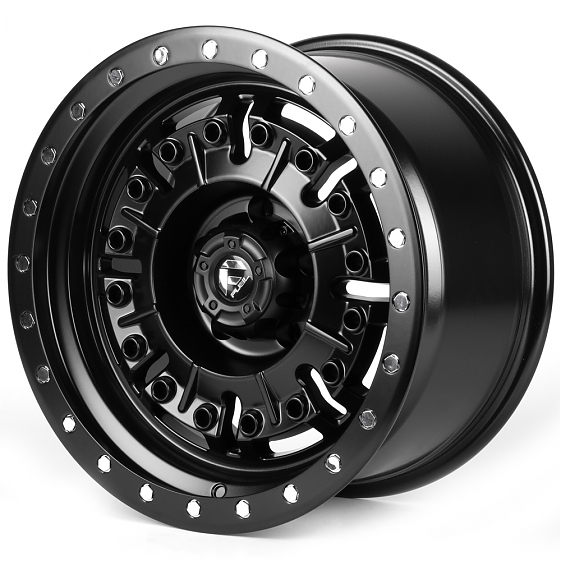 Литые диски 81965 FUEL iV-250-7-DS318 17 J9 ET-10 5x127 71.5 чёрный матовый: Фото 5