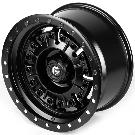 Литые диски 81965 FUEL iV-250-7-DS318 17 J9 ET-10 5x127 71.5 чёрный матовый: Фото 6
