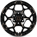 Кованые диски H260609K SKILL SV310-SK289 17 J8.5 ET34 6x135 87.1 чёрный глянцевый + полировка + тёмн