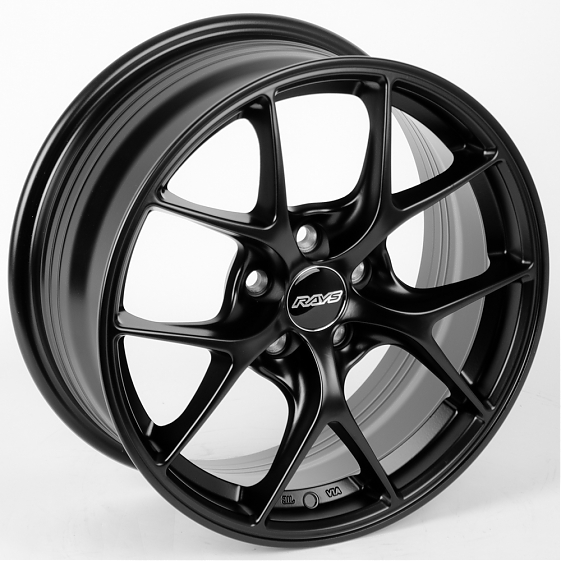 Литые диски 80385 Rays ZT602-CS223 16 J7 ET35 5x100 73.1 чёрный: Фото 5