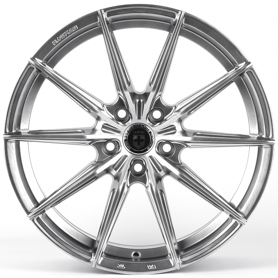 Литые диски 82391 HRE IVF3408 19 J8.5 ET35 5x112 66.5 серебро тёмное: Фото 1