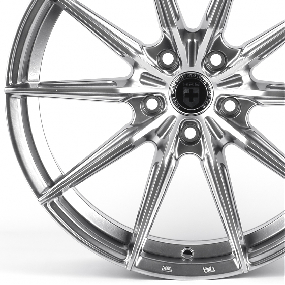 Литые диски 82391 HRE IVF3408 19 J8.5 ET35 5x112 66.5 серебро тёмное: Фото 2
