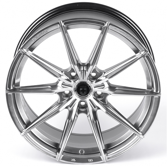 Литые диски 82391 HRE IVF3408 19 J8.5 ET35 5x112 66.5 серебро тёмное: Фото 3