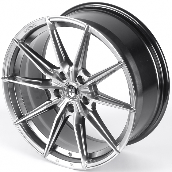 Литые диски 82391 HRE IVF3408 19 J8.5 ET35 5x112 66.5 серебро тёмное: Фото 6