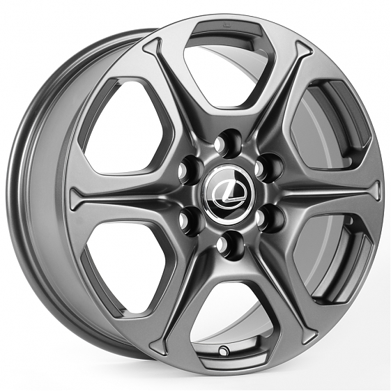 Литые диски 81743 Toyota FC3147-FG579 18 J8 ET56 6x139.7 95.1 графит матовый: Фото 4