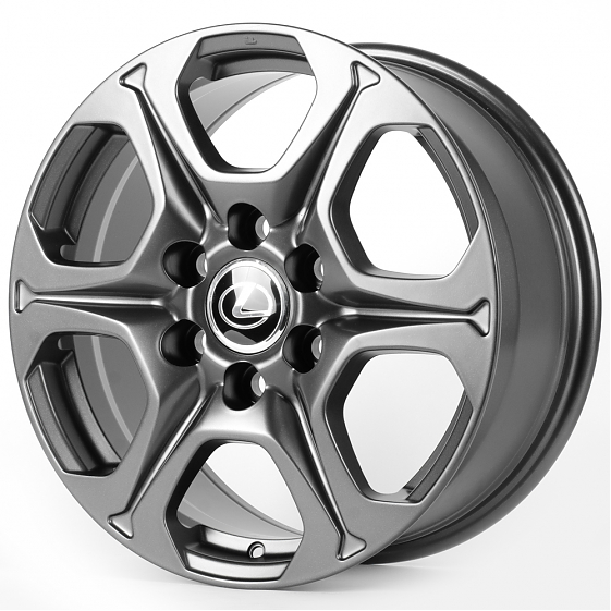 Литые диски 81743 Toyota FC3147-FG579 18 J8 ET56 6x139.7 95.1 графит матовый: Фото 5