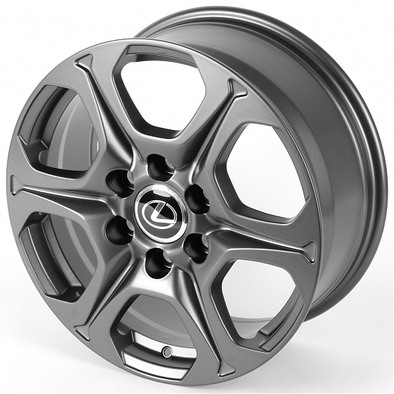Литые диски 81743 Toyota FC3147-FG579 18 J8 ET56 6x139.7 95.1 графит матовый: Фото 6