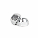 Гайка к проставкам 20124 конус 14X1,5 21mm серебро HEX 19