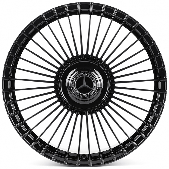 Кованые диски H260701G SKILL SL124-SB563 20 J9 ET34 5x112 66.6 чёрный глянцевый: Фото 1