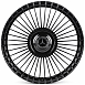 Кованые диски H260701G SKILL SL124-SB563 20 J9 ET34 5x112 66.6 чёрный глянцевый