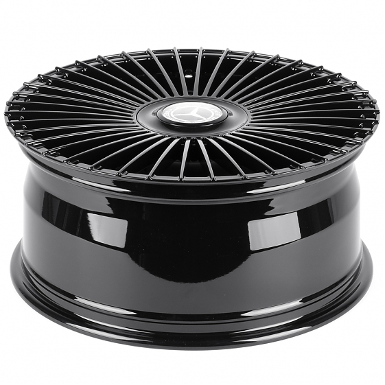 Кованые диски H260701G SKILL SL124-SB563 20 J9 ET34 5x112 66.6 чёрный глянцевый: Фото 7