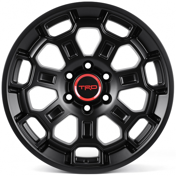 Литые диски 82113 TRD IV-1833-DS361 20 J9 ET15 6x139.7 106.1 чёрный матовый: Фото 1
