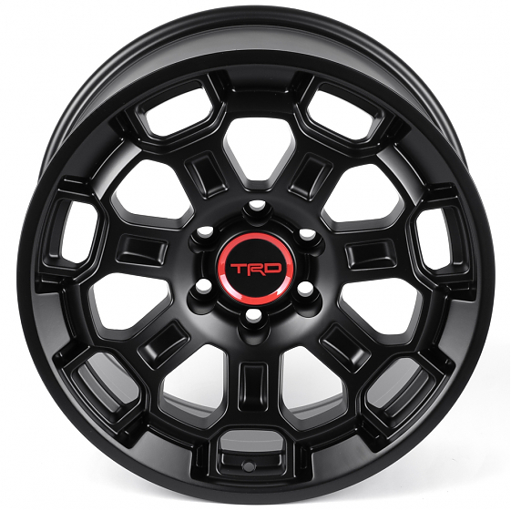Литые диски 82113 TRD IV-1833-DS361 20 J9 ET15 6x139.7 106.1 чёрный матовый: Фото 3