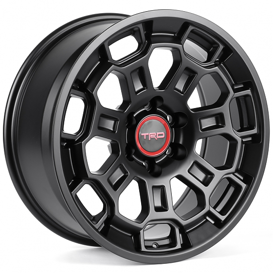 Литые диски 82113 TRD IV-1833-DS361 20 J9 ET15 6x139.7 106.1 чёрный матовый: Фото 4